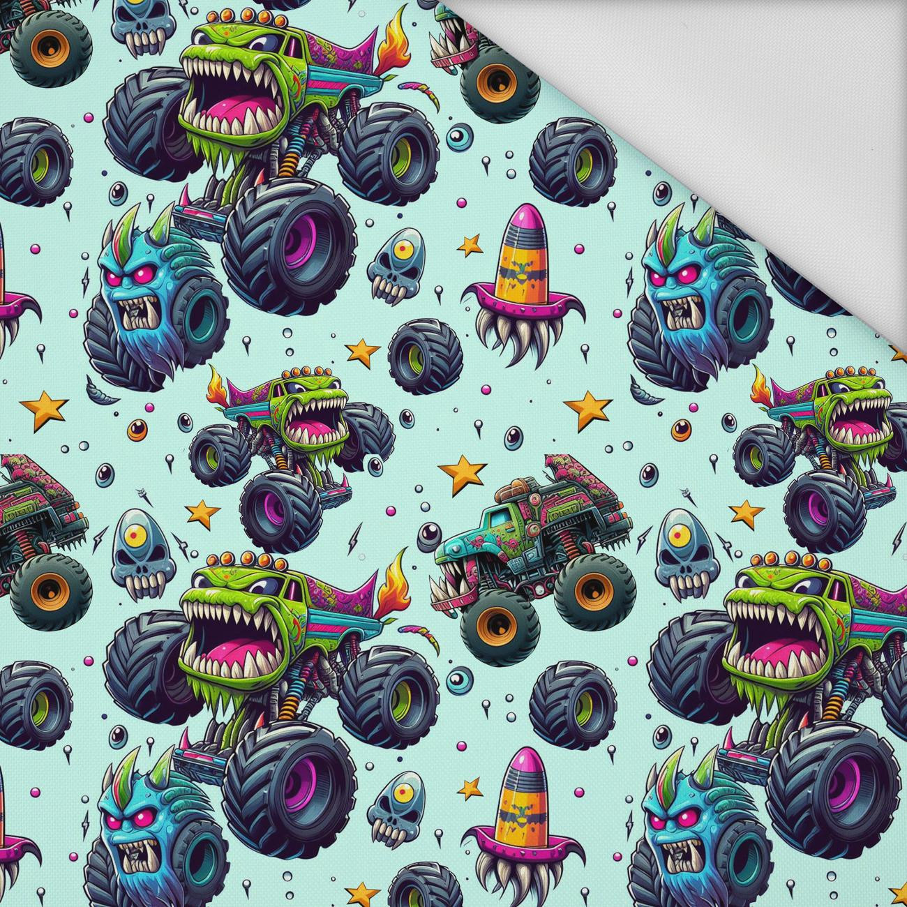 MONSTER TRUCK M. 3 - Wasserabweisende Webware