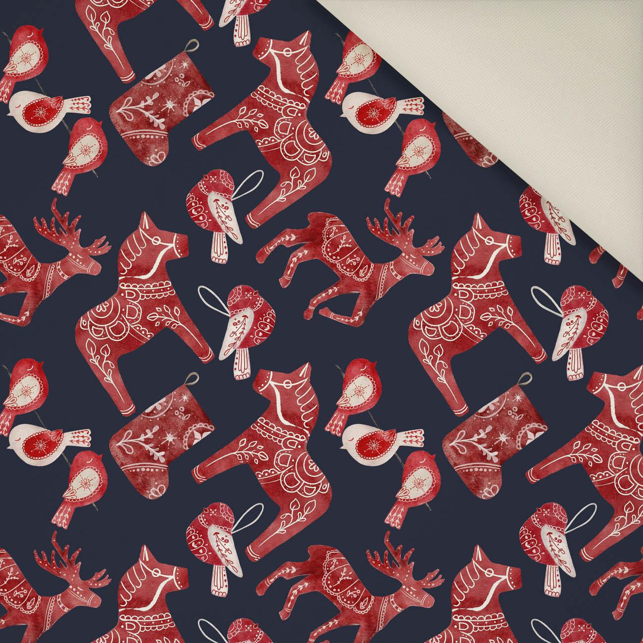 WINTERTIERE m. 2 (NORDIC CHRISTMAS)- Polster- Velours