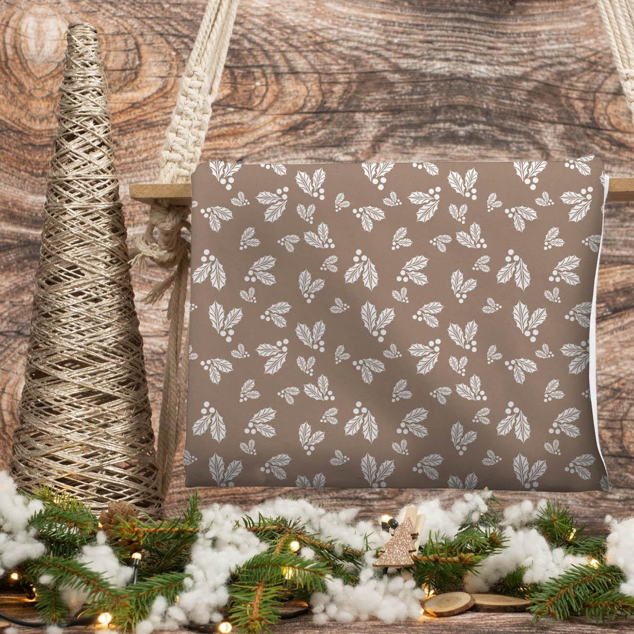ILEX (WEIßE WEIHNACHTEN) - Baumwoll Webware