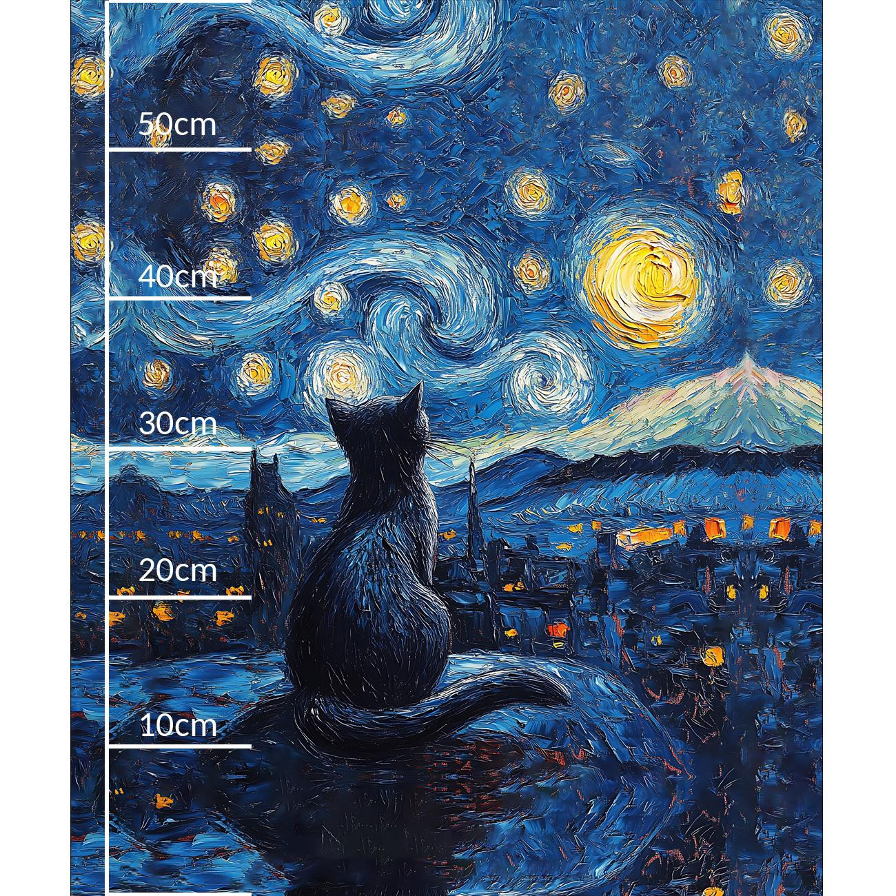 FAIRY WORLD wz.19  - Paneel (60cm x 50cm)- Single Jersey mit Elastan ITY