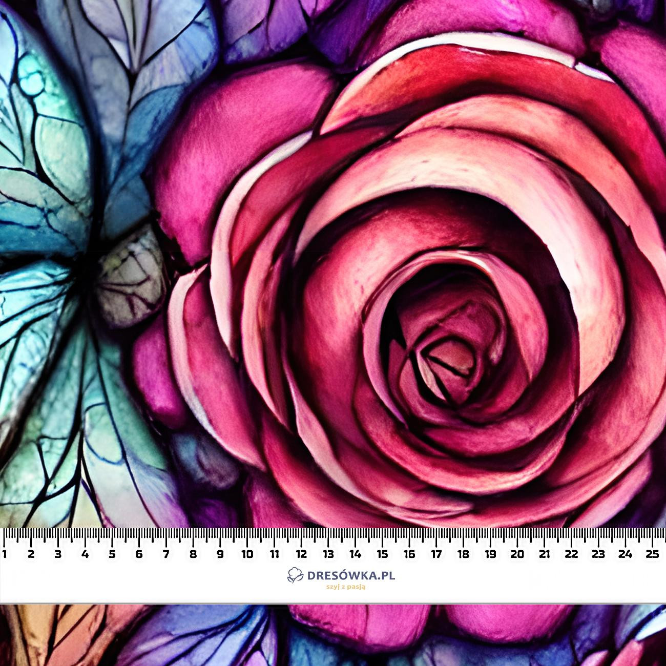 FLOWERS WZ.31 - schnelltrocknende Webware