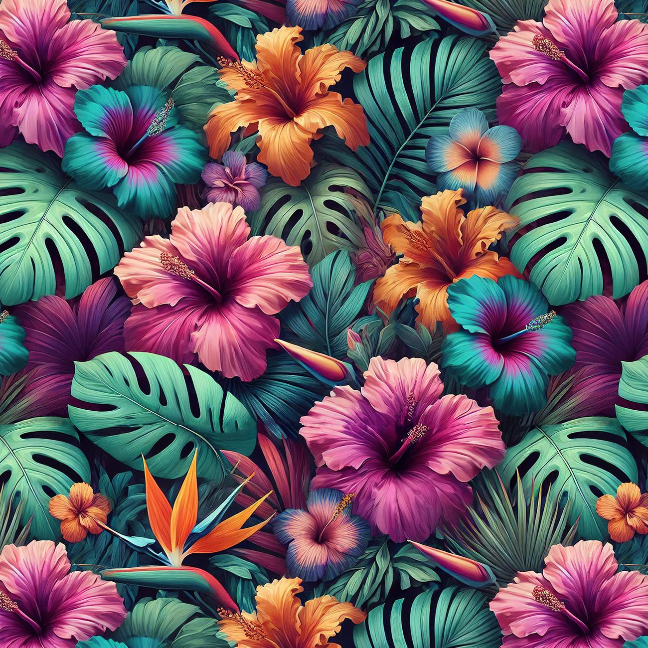 FLOWERS WZ.35 - schnelltrocknende Webware