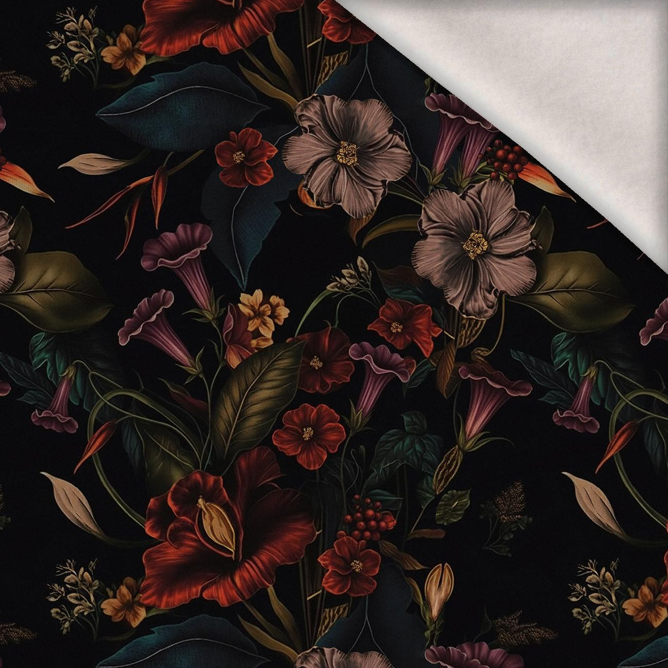 FLOWERS wz.62 - Wintersweat angeraut mit Elastan ITY