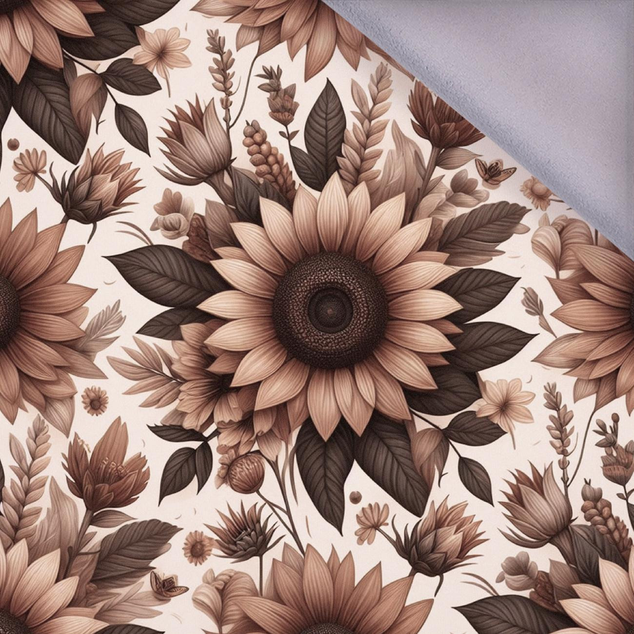 FLOWERS WZ.7/ Mocha Mousse  - Softshell 