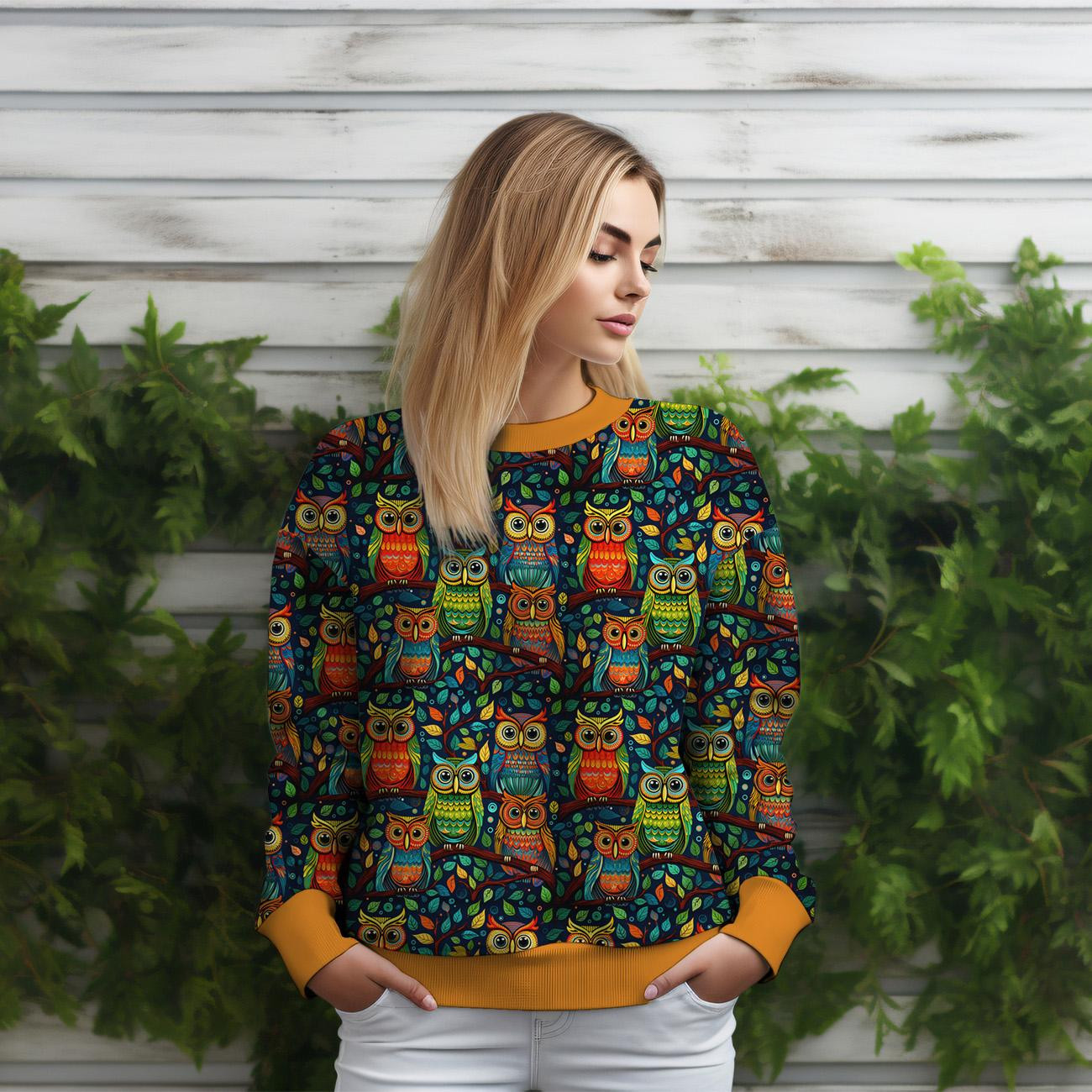 Folk Art wz.13 (OWL) - Hydrophober angerauter Wintersweat