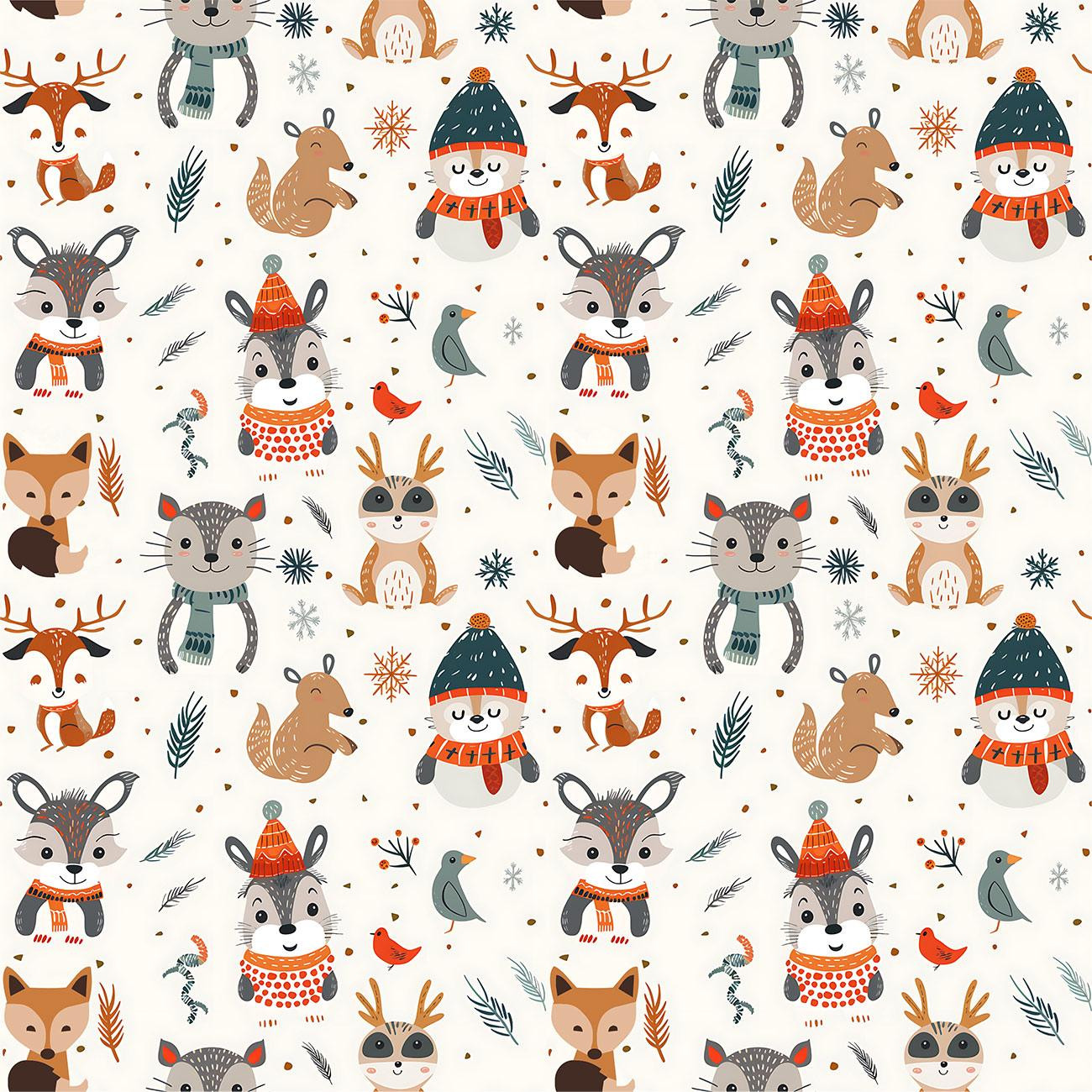 LET IS SNOW wz.7 - Baumwoll Webware