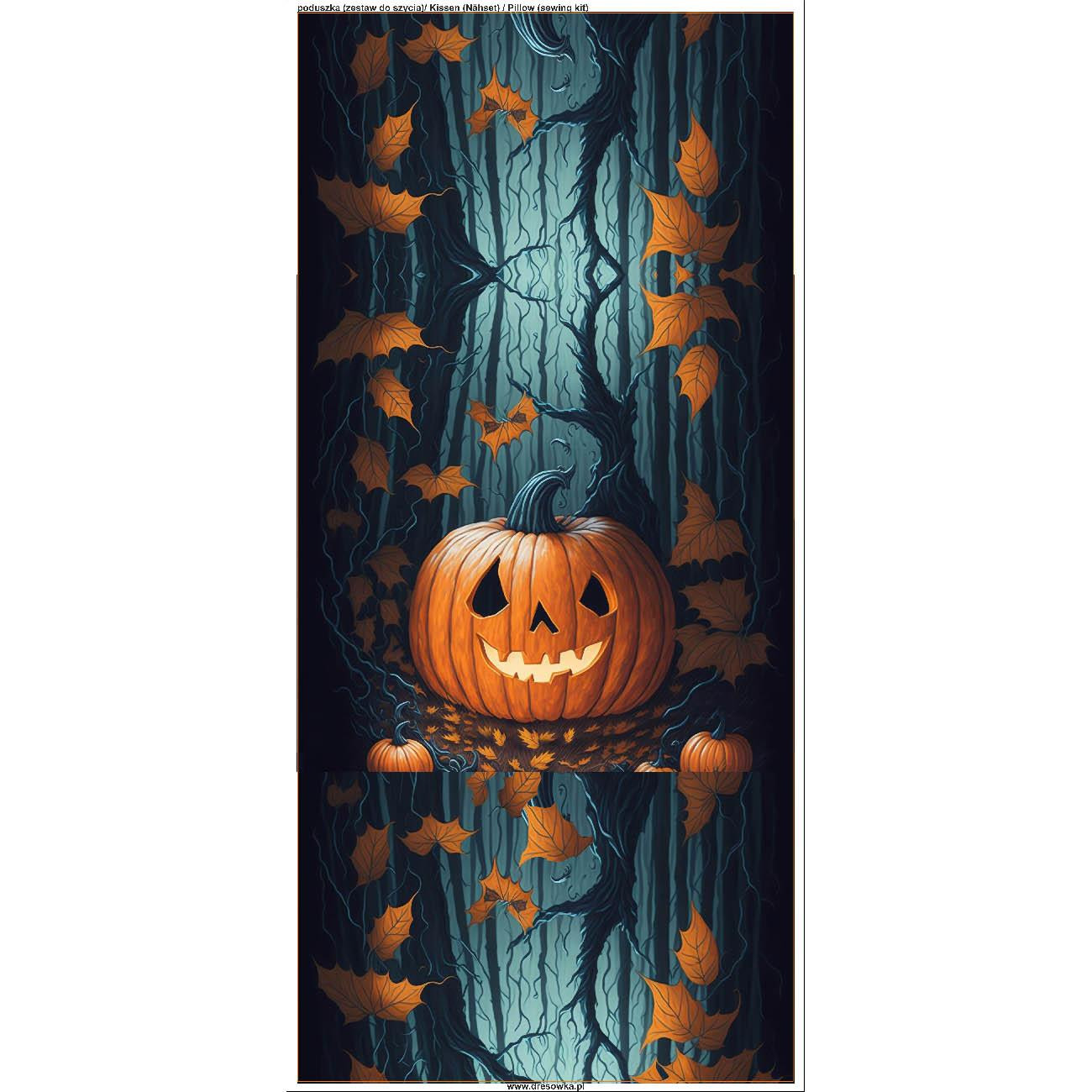 KISSEN 45x45 - HALLOWEEN PUMPKIN - Nähset