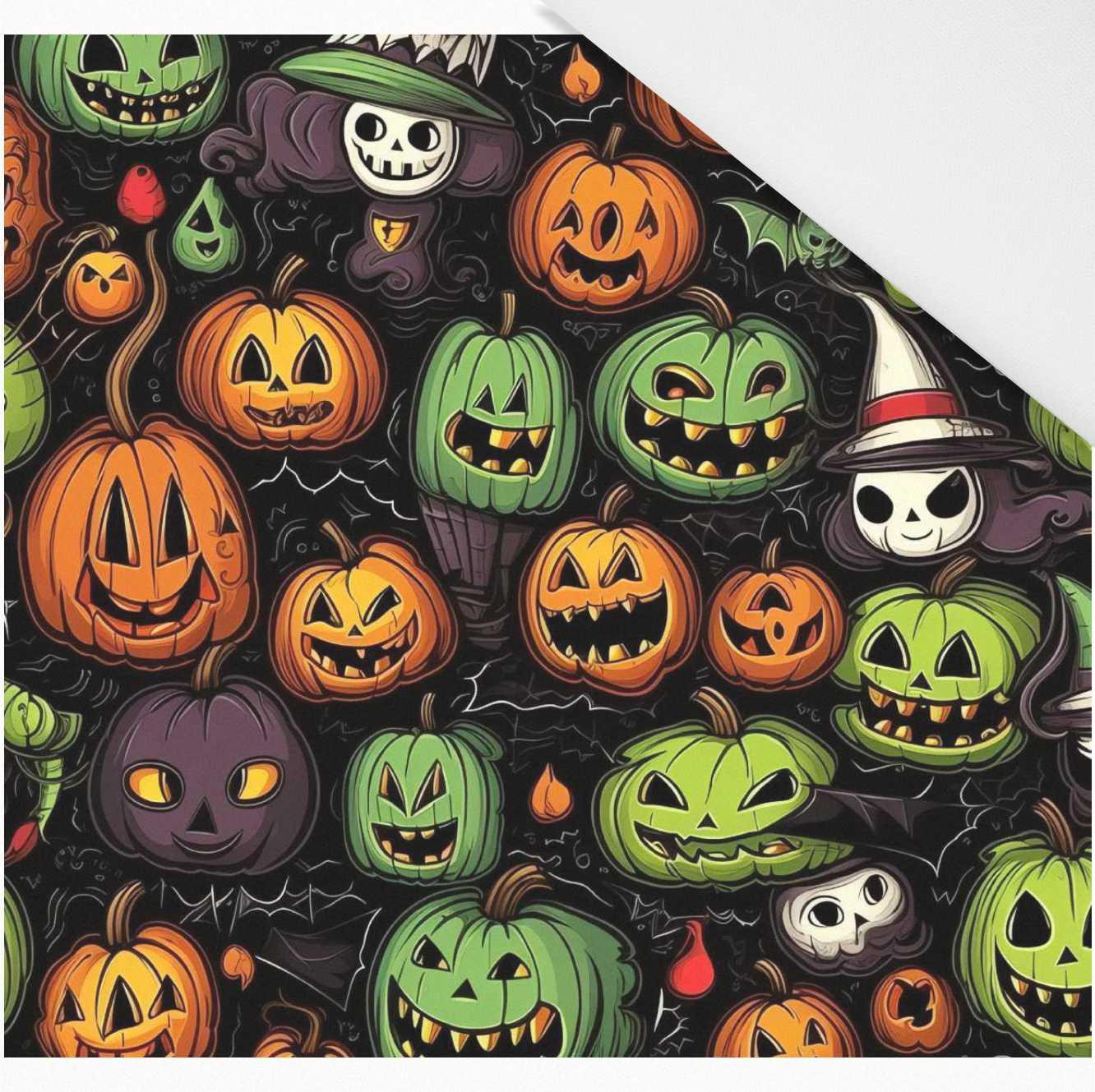 HALLOWEEN wz.1 - Wintersweat angeraut mit Elastan ITY