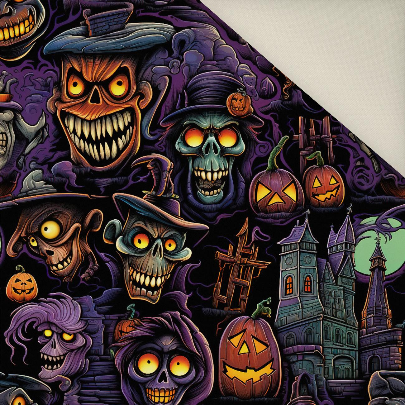 HALLOWEEN wz.27- Polster- Velours