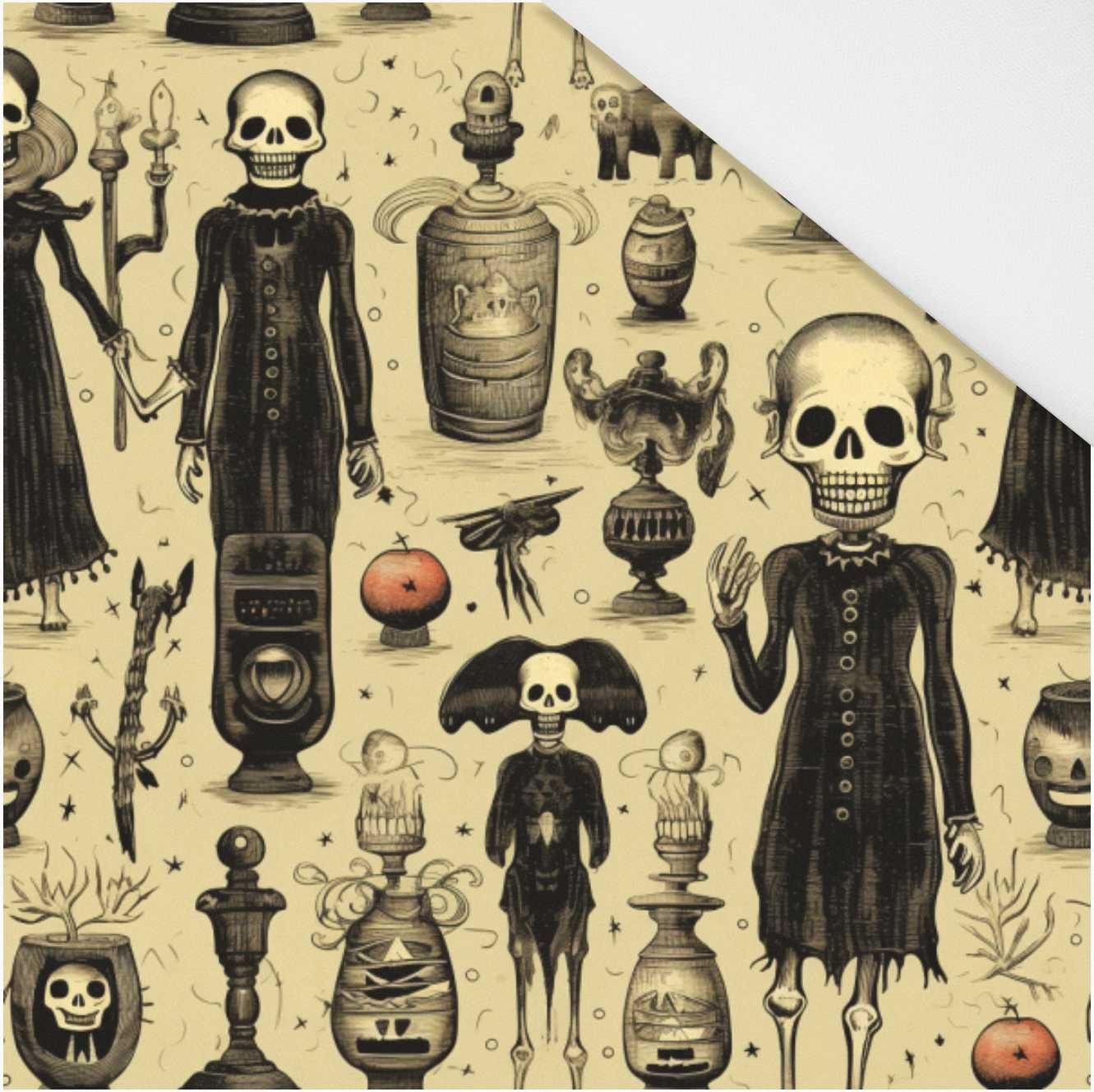 HALLOWEEN wz.2 - Wintersweat angeraut mit Elastan ITY