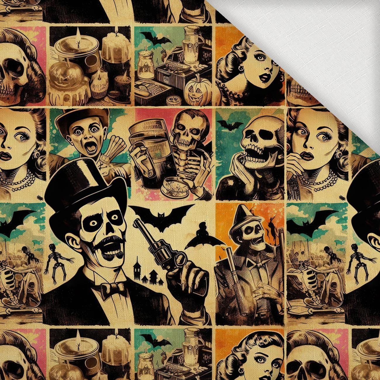 HALLOWEEN WZ. 45 - Webware für Tischdecken