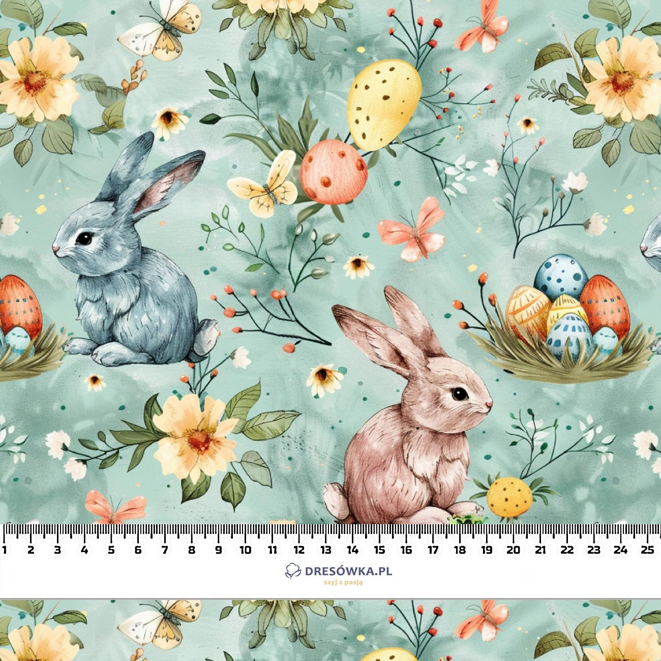 HAPPY EASTER WZ.7 - Webware für Tischdecken