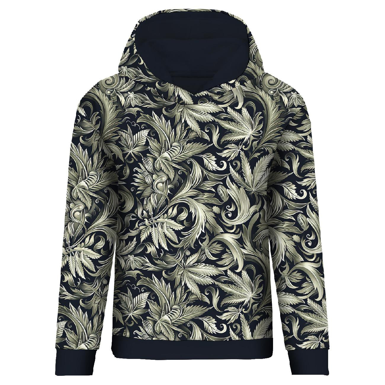 Hemp leaves WZ. 2  - Wasserabweisende Webware