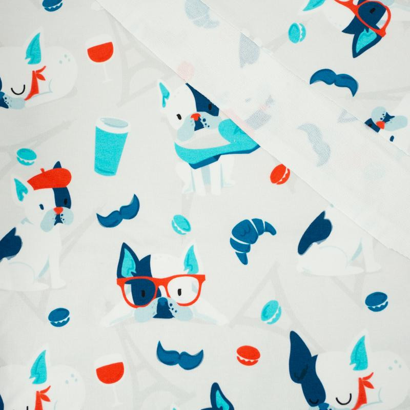 J'adore Paris / aqua -  Sommersweat