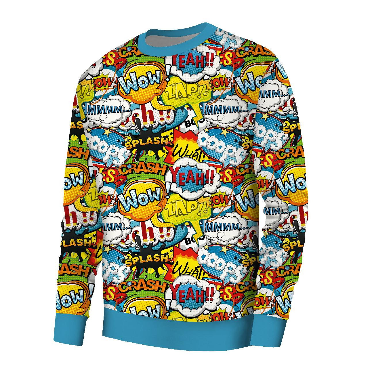 BASIC HERREN SWEATSHIRT (OREGON) - COMICS - Nähset
