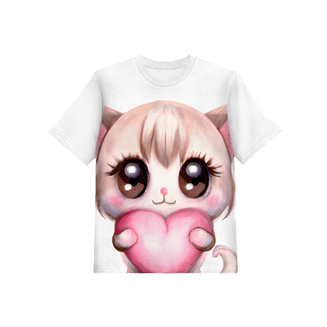 2-PACK - KINDER T-SHIRT - SWEET CATS Ms. 3 - Nähset