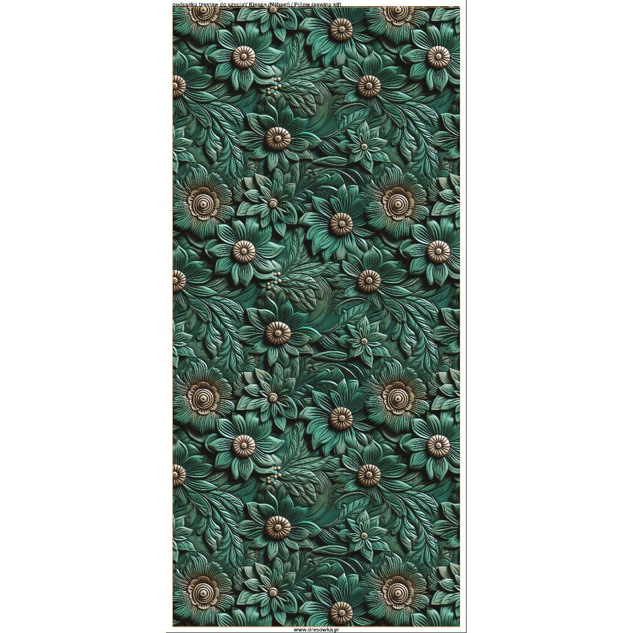 KISSEN 45x45 - LEATHER PATTERN MS.14 - Nähset