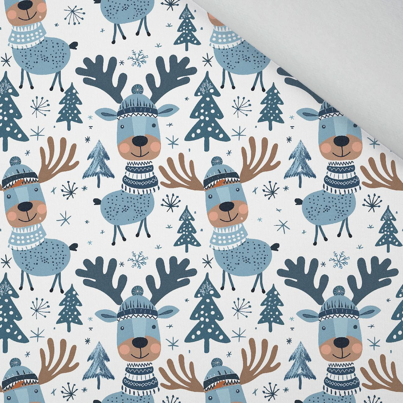 LET IS SNOW wz.5 - Wintersweat angeraut mit Elastan ITY