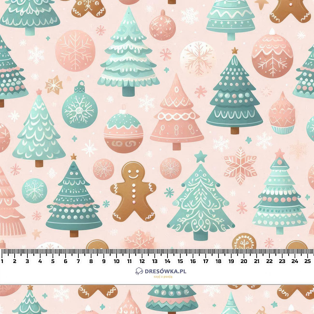 Pastel Christmas wz. 1 - Wasserabweisende Webware