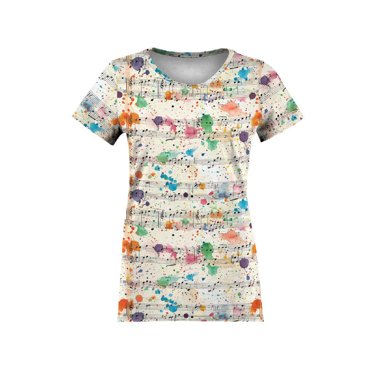 MUSIC NOTES M. 1 - Viskose Jersey