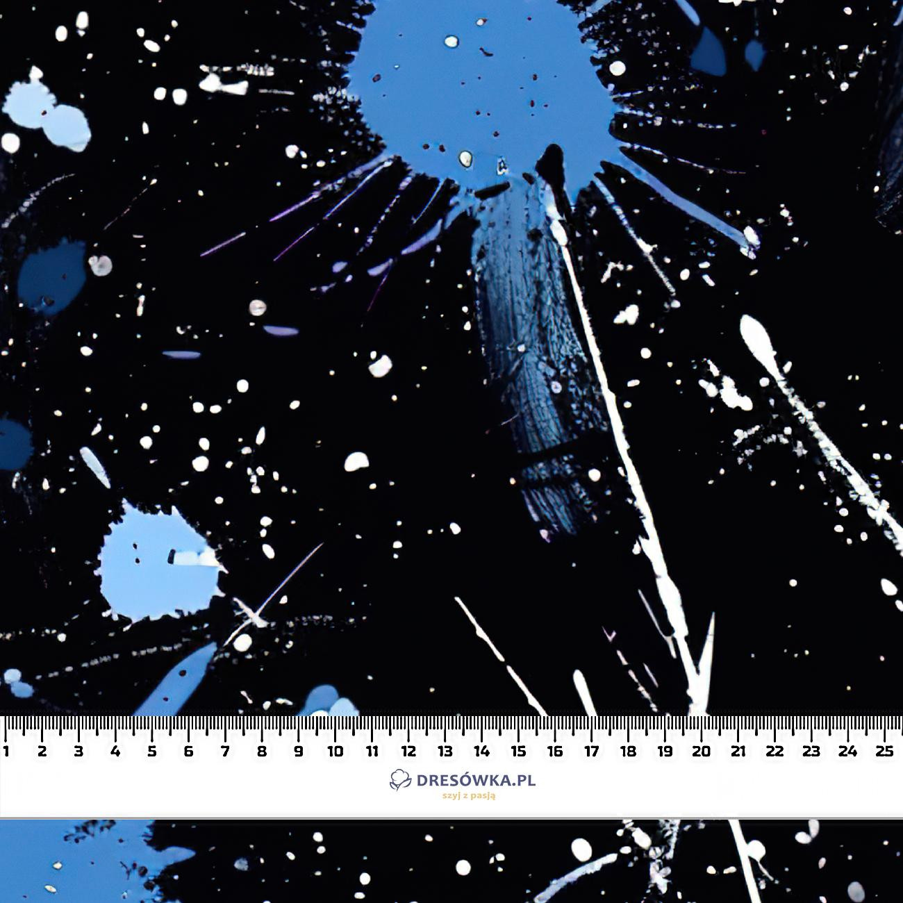 NAVY GRUNGE wz. 4 - Webware für Tischdecken