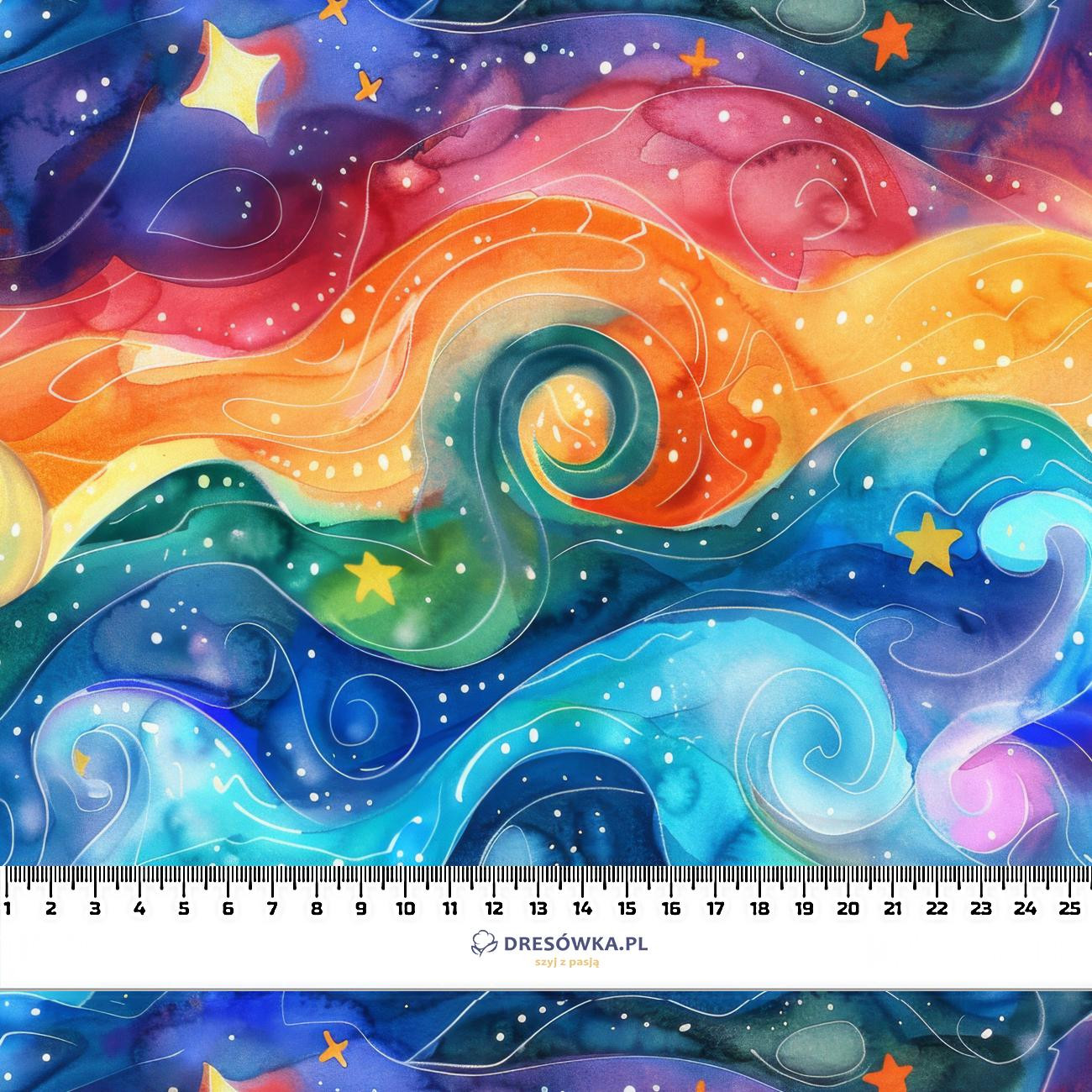 NEON ABSTRACT WZ.1 - Viskose Jersey