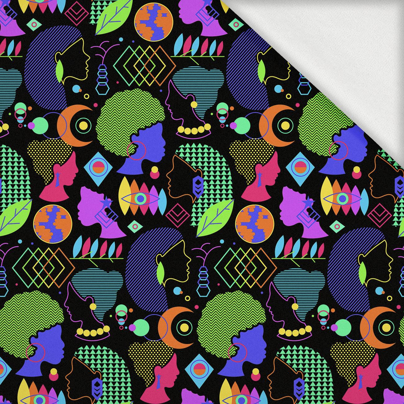 NEON WOMAN WZ.1  - leichte Maschenware angeraut