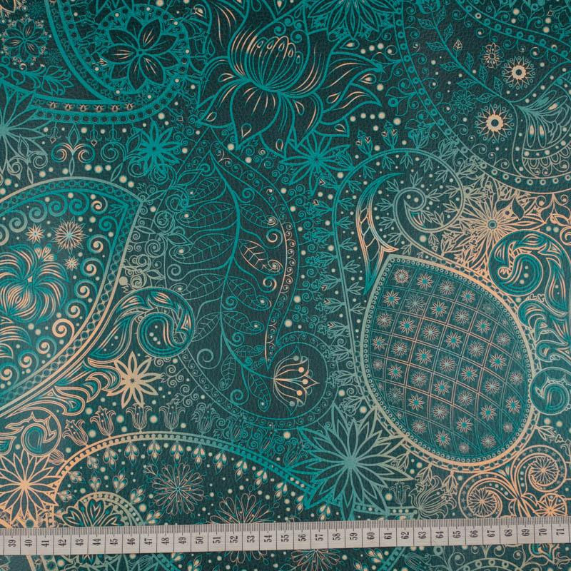 MEHNDI 2.0 (46 cm x 50 cm) - dickes geprägtes Kunstleder