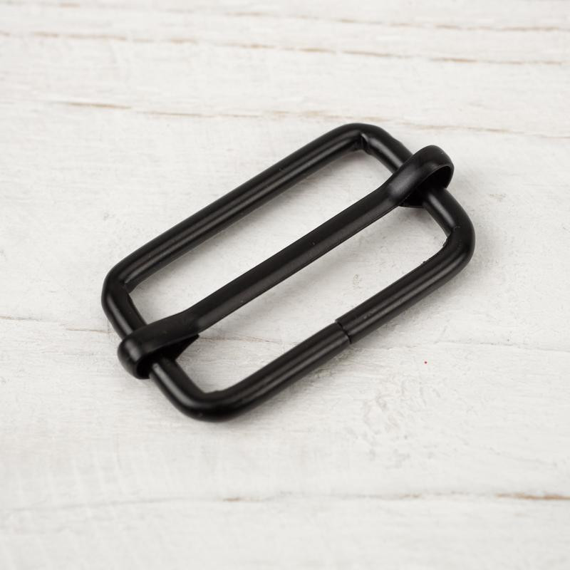 Leiterschnalle 30 mm - schwarz