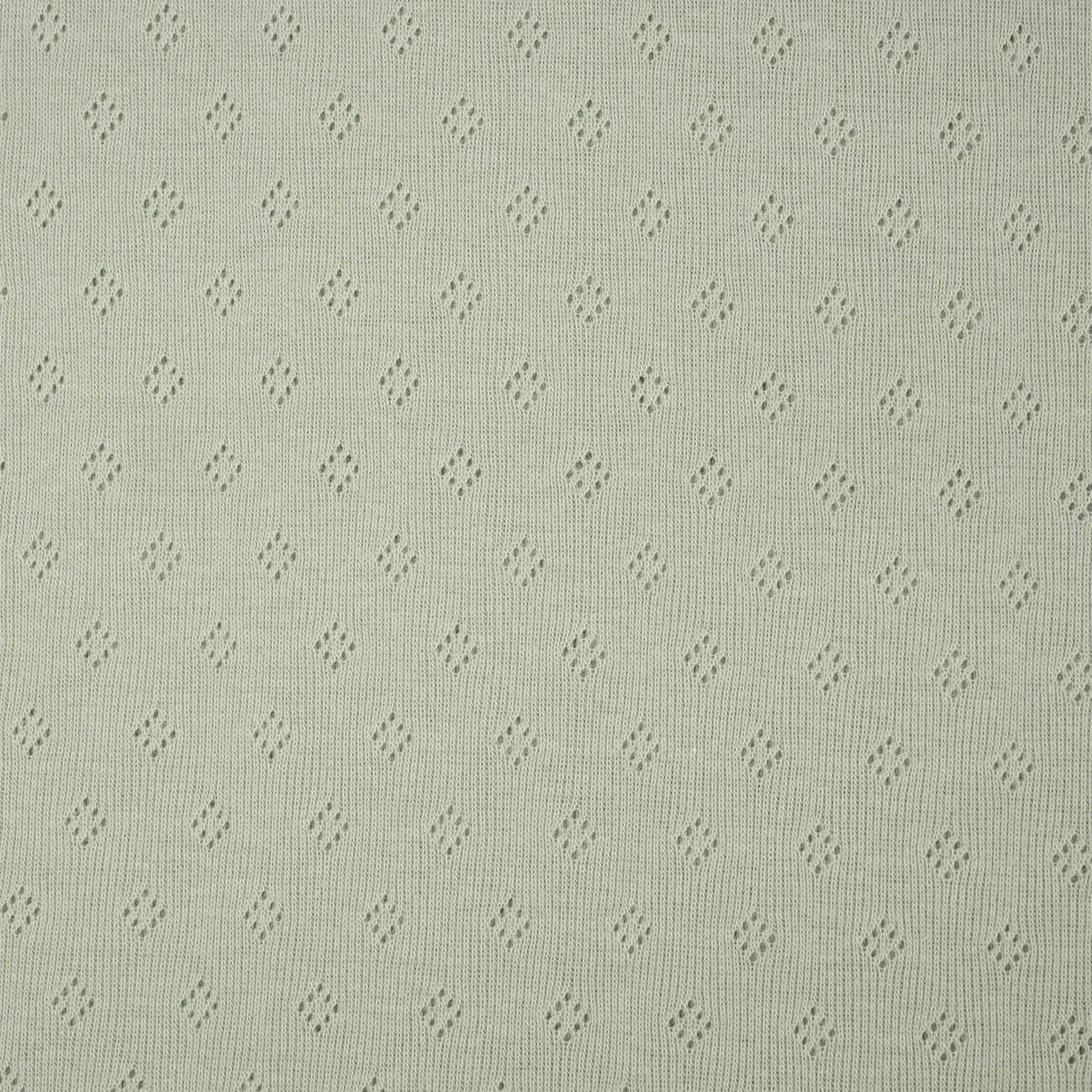ROMBS / modern mint - durchbrochenes jersey
