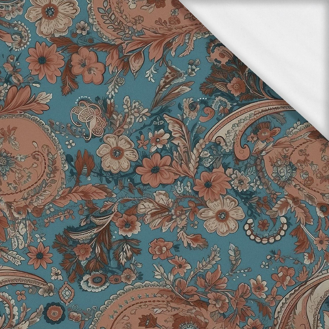 PAISLEY / Mocha Mousse - Single Jersey mit Elastan ITY