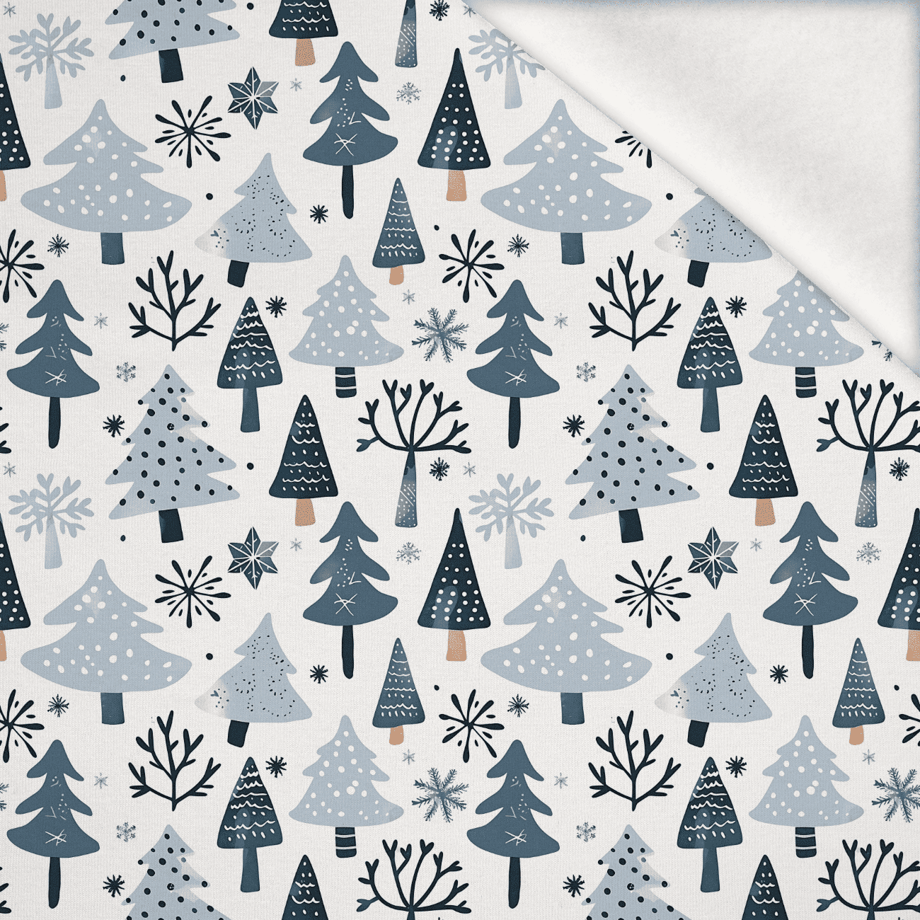 LET IS SNOW wz.13 - Wintersweat angeraut mit Elastan ITY
