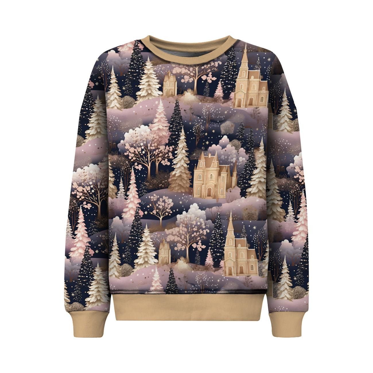 Pink Vintage Christmas wz. 2 - Wasserabweisende Webware