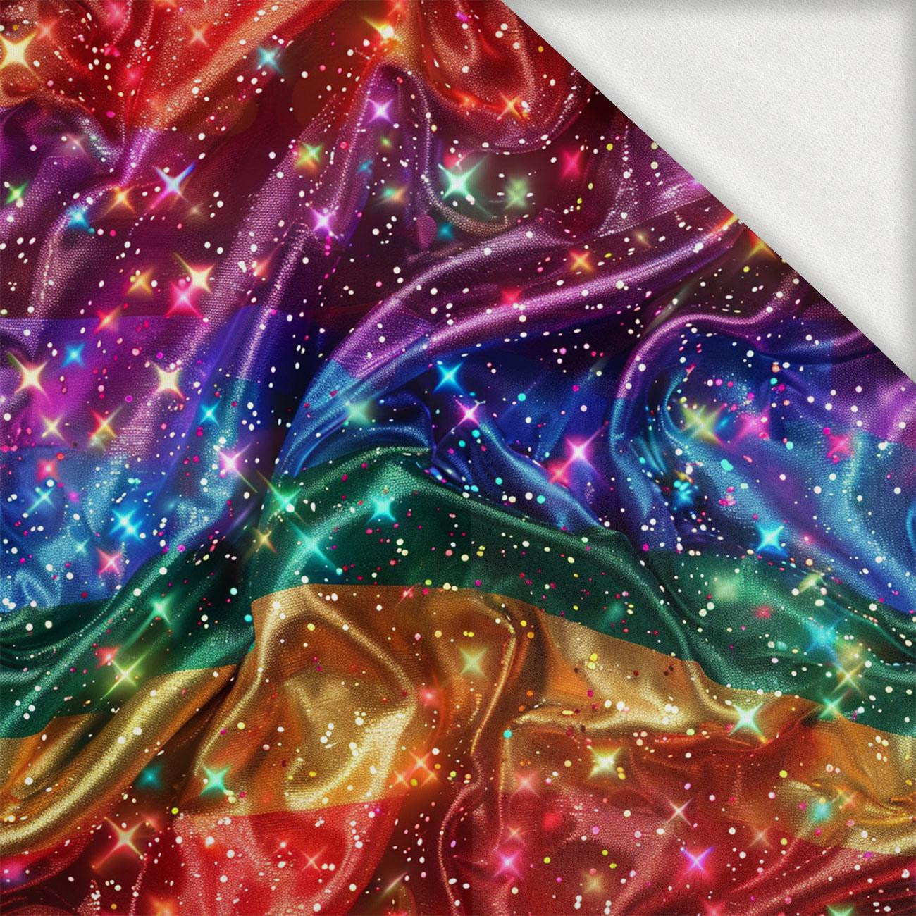 HOLOGRAPHIC RAINBOW wz. 5 - Wintersweat angeraut mit Elastan ITY