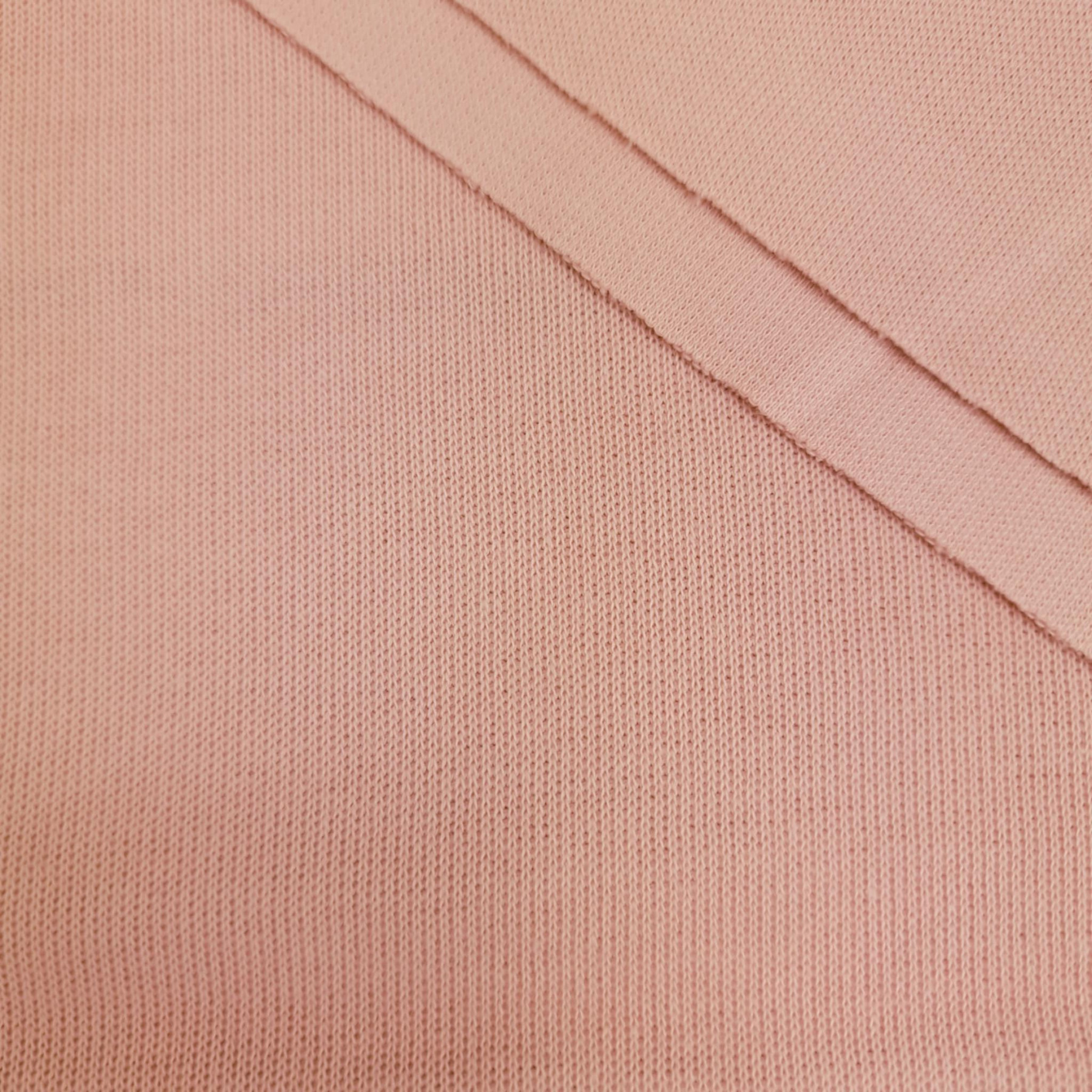 Baumwoll-Strick-Sweat "Margot" - GEDECKTES ROSA (D-54)
