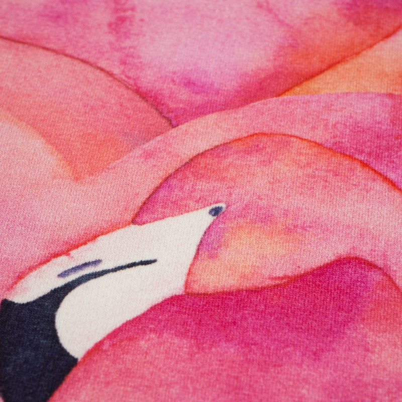 PINK FLAMINGOS - bio single jerset mit Elastan TE210 Sommersweat