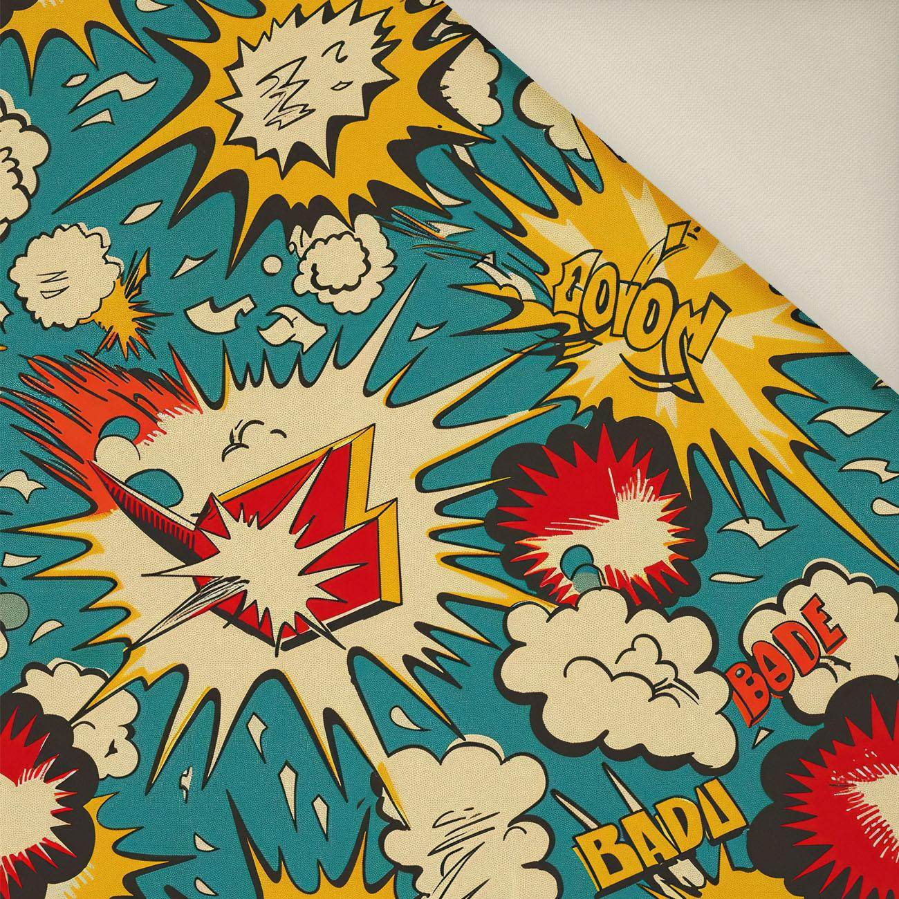 RETRO COMICS M.7- Polster- Velours