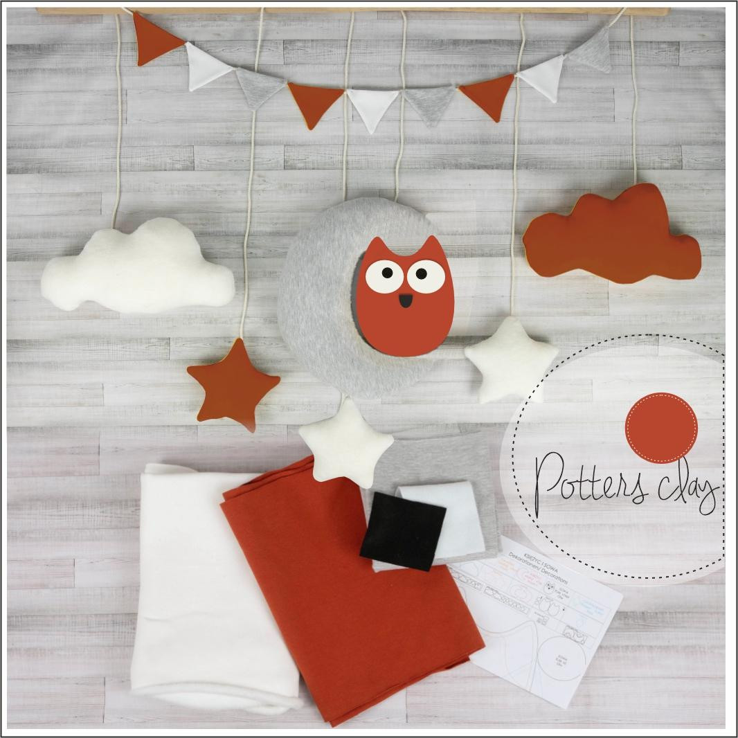 SET GIRLANDA - EULE + Papiermuster