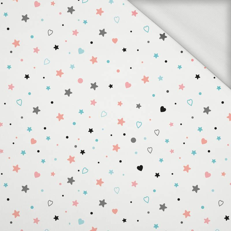 STERNE UND HERZEN (PASTELL - HIMMEL) -  Sommersweat