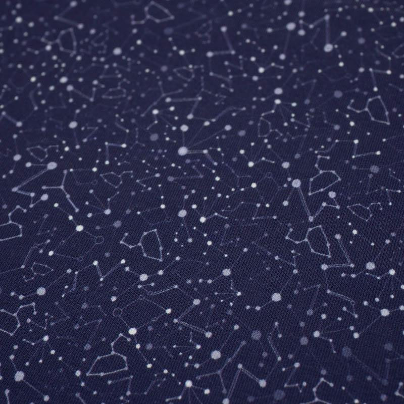 STERNENKONSTELLATION ( GALAXIE ) / dunkelblau - Sommersweat 