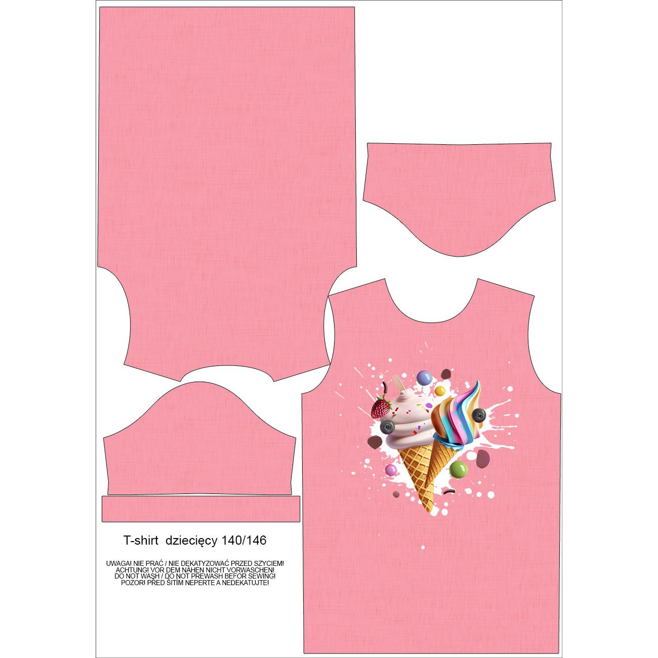 KINDER T-SHIRT - SWEETS ms.16- Nähset