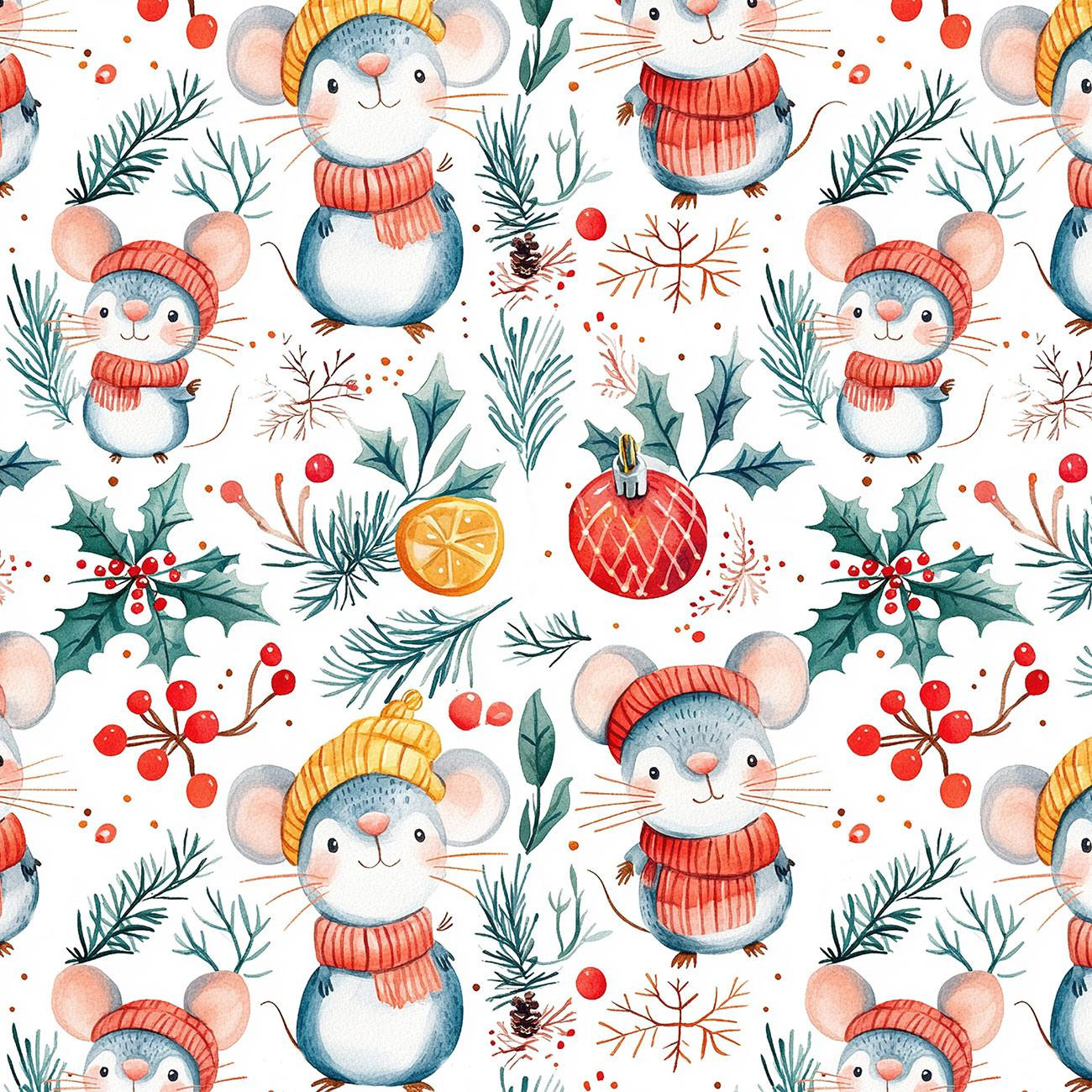 LET IS SNOW wz.2 - Baumwoll Webware