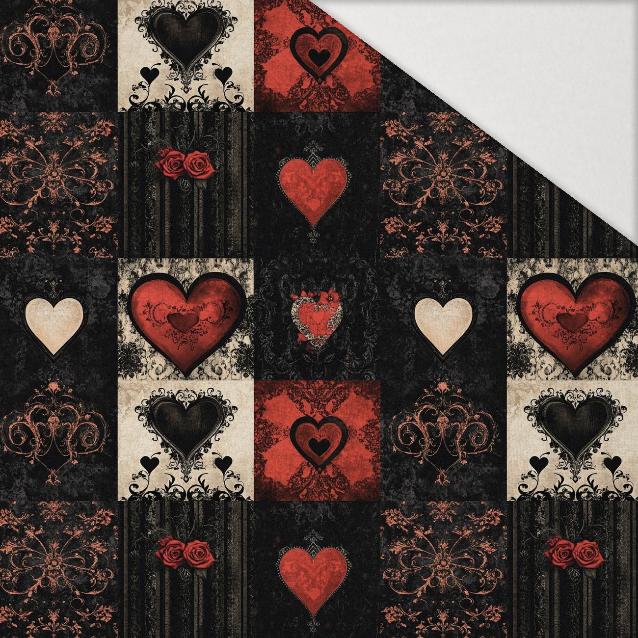 VALENTINE'S DAY 7 - Wintersweat angeraut mit Elastan ITY