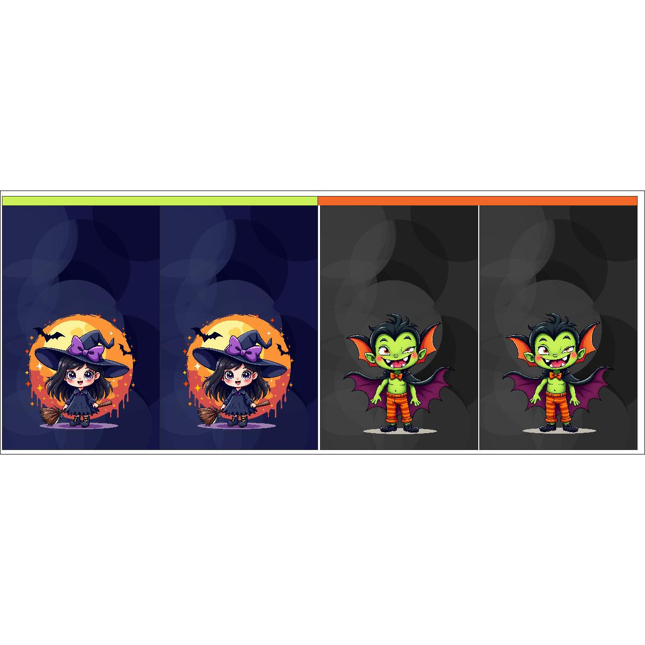 Geschenkbeutel - HALLOWEEN 7  - Nähset 