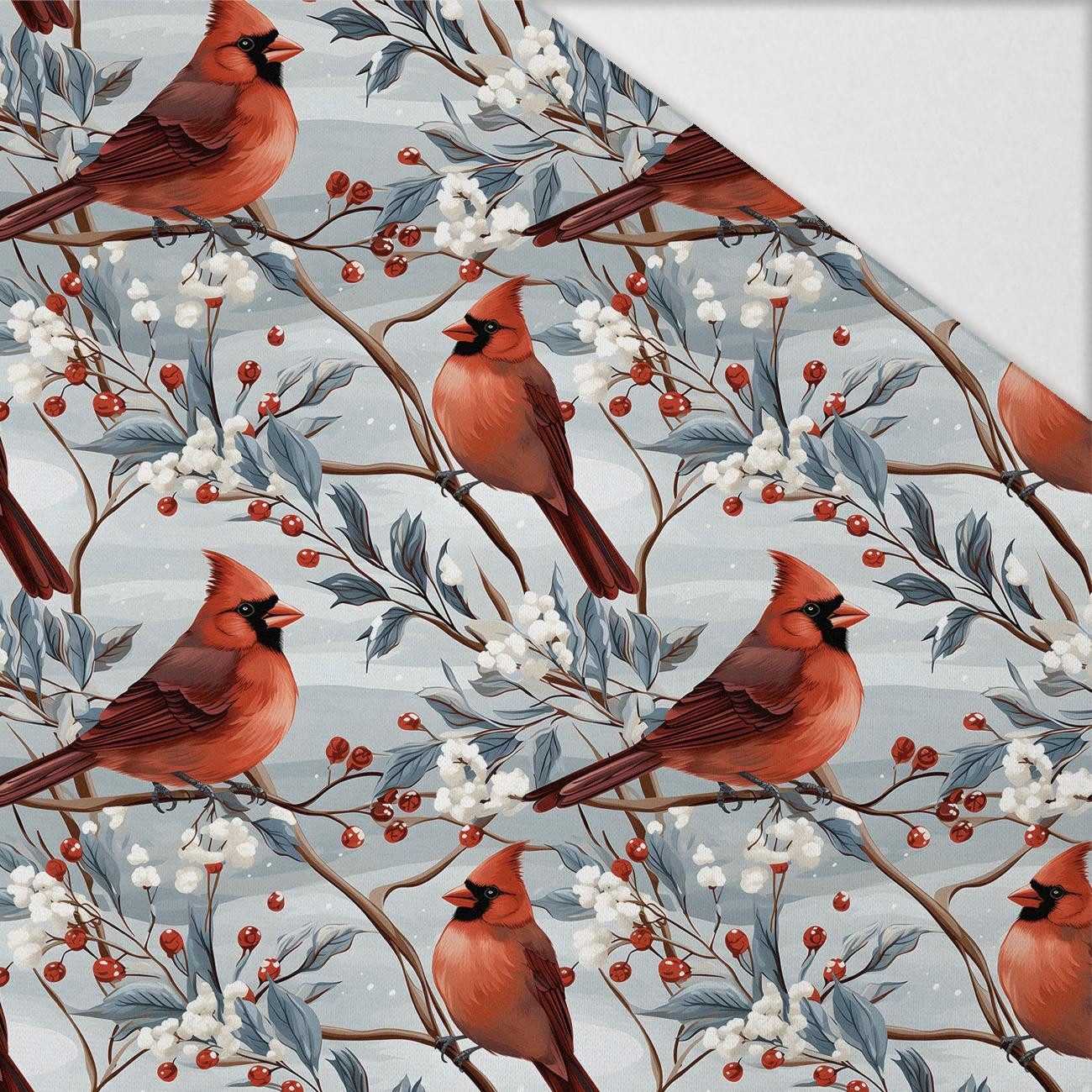 WINTER FLOWERS WZ.15 - Hydrophober angerauter Wintersweat