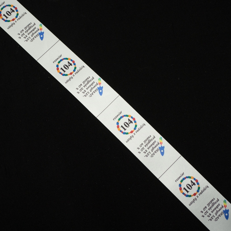 Jungs Textillabel - Größe 104 - 4 Stck Set