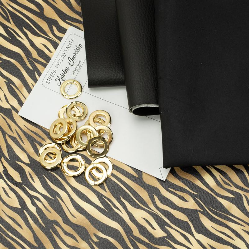 BEUTELTASCHE - GOLDENER TIGER