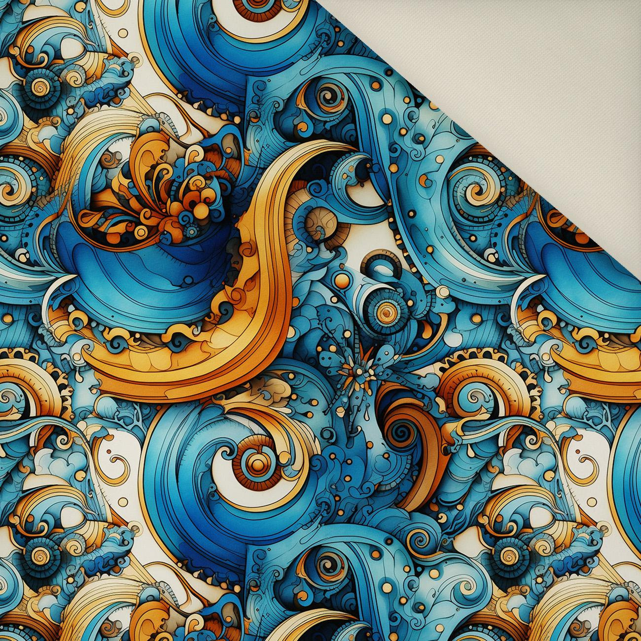 ABSTRACTION wz.16- Polster- Velours