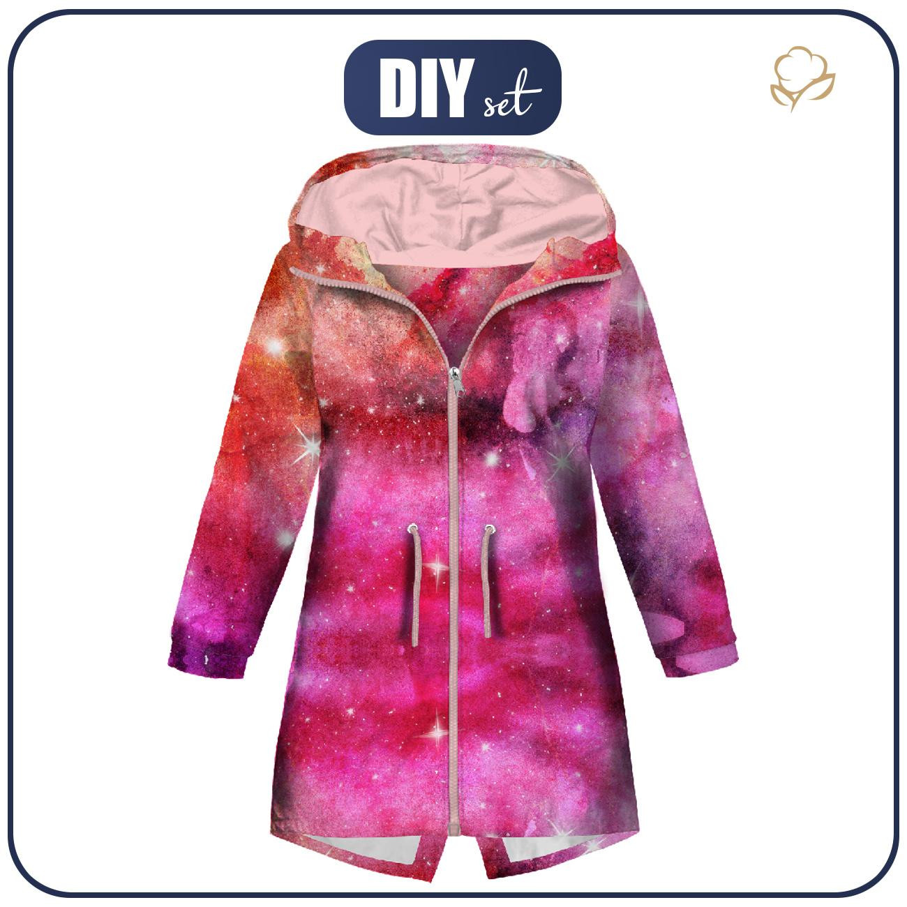 KINDERPARKA (ARIEL) - AQUARELL GALAXIE MS. 6 - Nähset