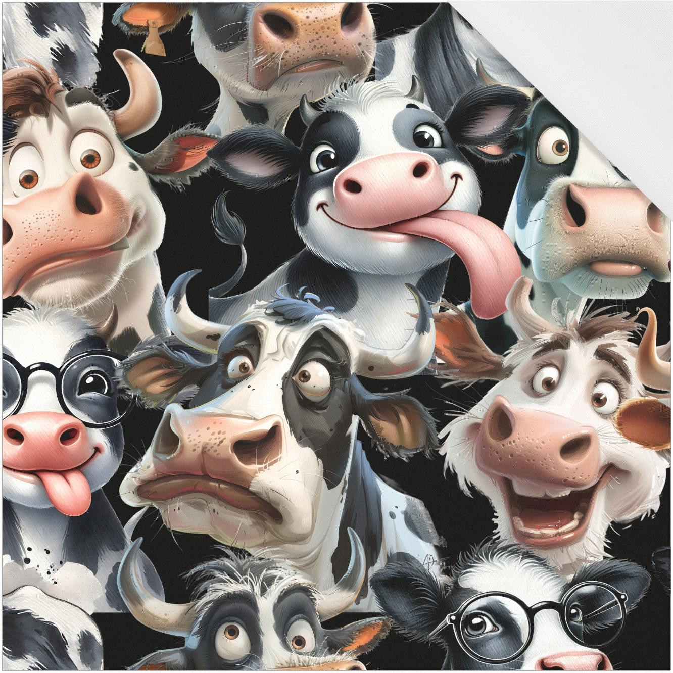 ANIMALS WZ.11 - Baumwoll Webware